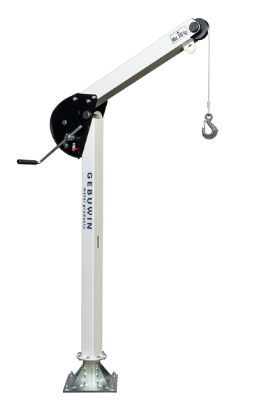 SD250 - 250kg Swivel Hoisting Davit (with built in winch and cable) Ref: 156-22 - Hoistshop