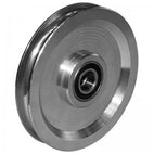 Zinc Plated Steel Sheaves with Sealed Ball Bearings (Model No. 163K)