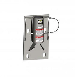  Xtirpa 76mm Wall Base Mural Adaptor, Zinc Plated