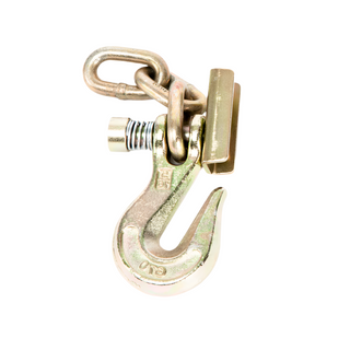 Locking Grab Hook with 3 Chain Links - For Portable Winch