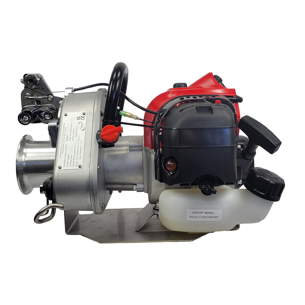 Portable Winch PCW4500 Petrol Pulling Winch with 2-Stroke Engine from RiggingUK