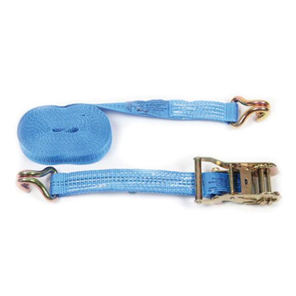 50mm wide 2 Part Ratchet Strap systems with CLAW HOOKS 2500daN - UK Made
