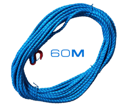  Securpulley 18mm Diameter Polypropylene Rope - 60m with Hook